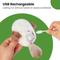 Show in main carousel: Potaroma 5.1-in Lifelike Chirp Tweet Rechargeable Touch Activated Interactive Catnip Little Chubby Flapping Bird Plush Cat Toy, White slide 6 of 9
