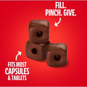 Milk-Bone Pill Pouches Hickory Smoked Bacon Flavor Soft & Chewy Dog Treats, 7.4-oz bag