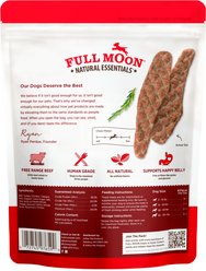 Full Moon Natural Essentials Jerky Tenders Beef Recipe Human-Grade Dog Treats, 24-oz bag slide 2 of 6