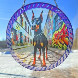 d'ears Doberman Suncatcher slide 2 of 2