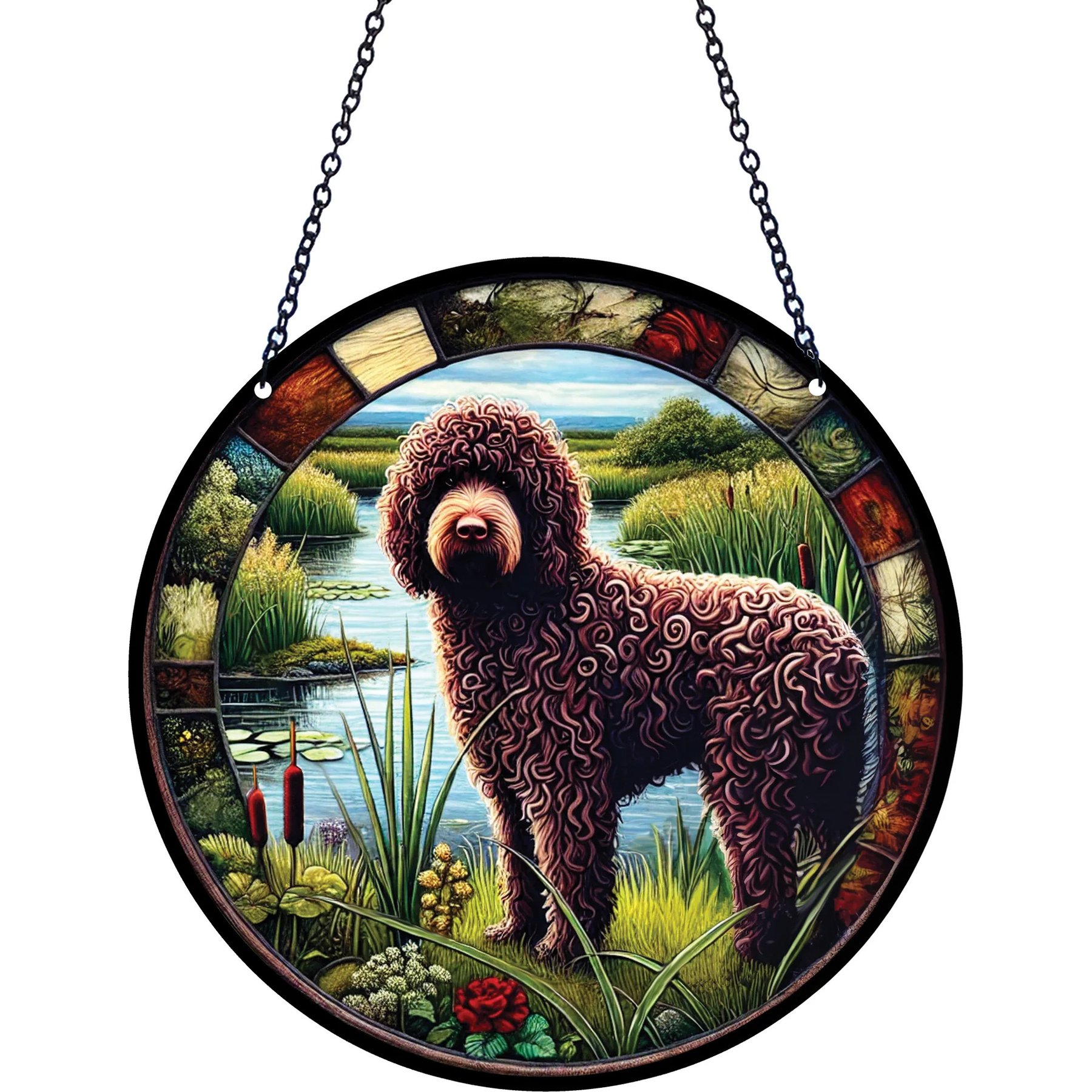 d'ears Lagotto Romagnolo Suncatcher