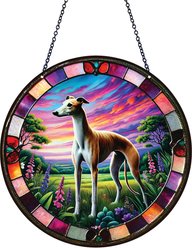 d'ears Greyhound Suncatcher