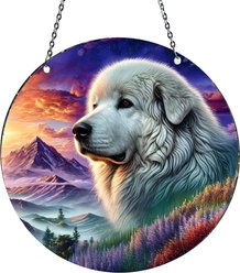 d'ears Great Pyrenees Suncatcher