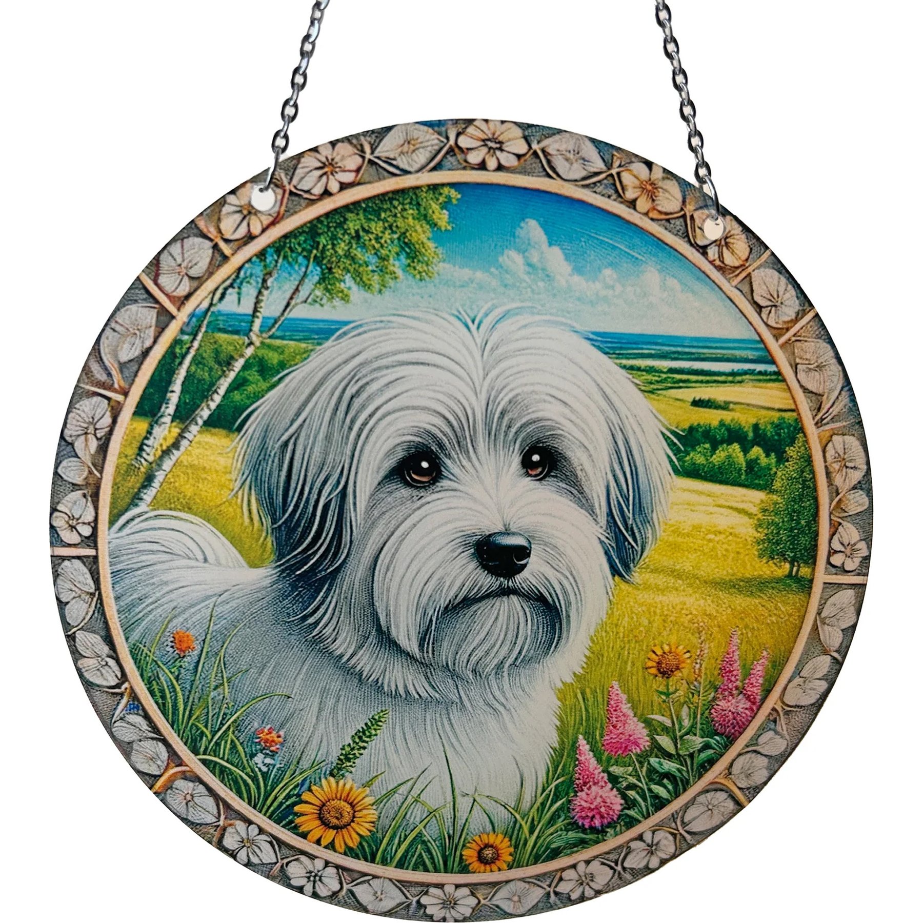d'ears Havanese Suncatcher