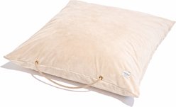 Found My Animal Velvet Pillow Dog Bed, Beige, Large