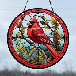 d'ears Cardinal Suncatcher slide 2 of 2