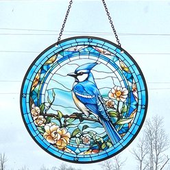 d'ears Bluejay Suncatcher slide 2 of 2