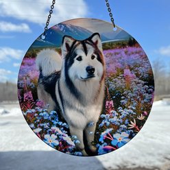 d'ears Alaskan Malamute Suncatcher slide 2 of 2