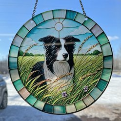 d'ears Border Collie Suncatcher slide 2 of 2