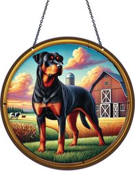 d'ears Beauceron Suncatcher