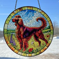 d'ears Irish Setter Suncatcher slide 2 of 2
