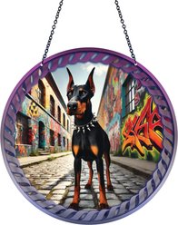 d'ears Doberman Suncatcher