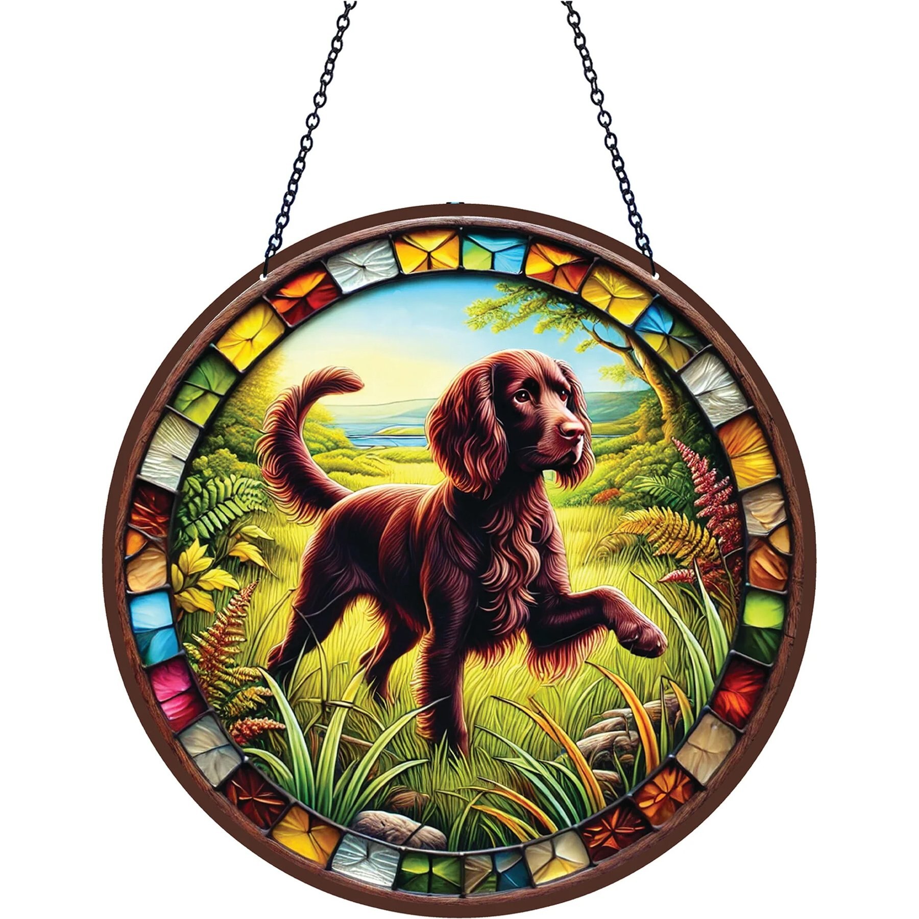 d'ears Boykin Spaniel Suncatcher