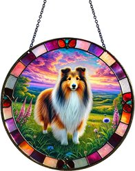 d'ears Shetland Sheepdog Suncatcher