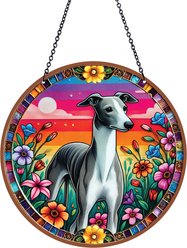 d'ears Italian Greyound Suncatcher
