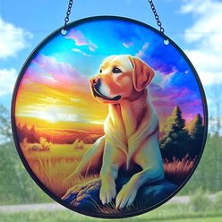 d'ears Yellow Lab Suncatcher slide 2 of 2