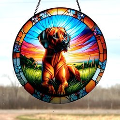 d'ears Rhodesian Ridgeback Suncatcher slide 2 of 2