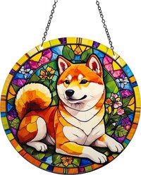 d'ears Shiba Inu Suncatcher
