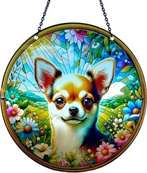 d'ears Chihuahua Suncatcher