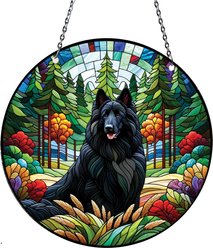 d'ears Belgian Sheepdog Suncatcher