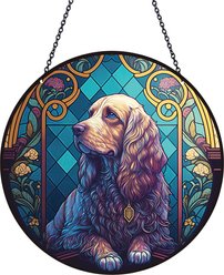d'ears Brown Spaniel Suncatcher