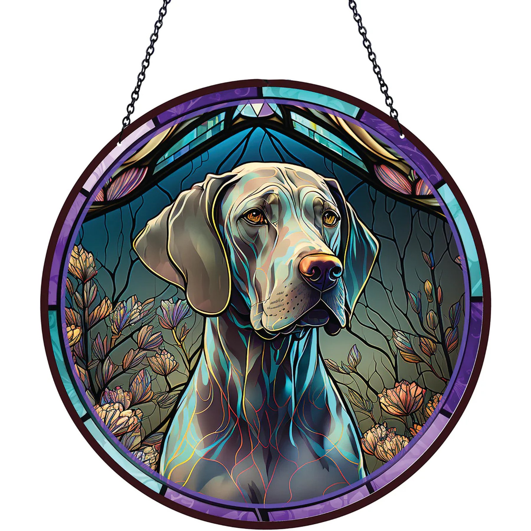 d'ears Weimraner Suncatcher