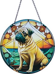 d'ears Pug Suncatcher