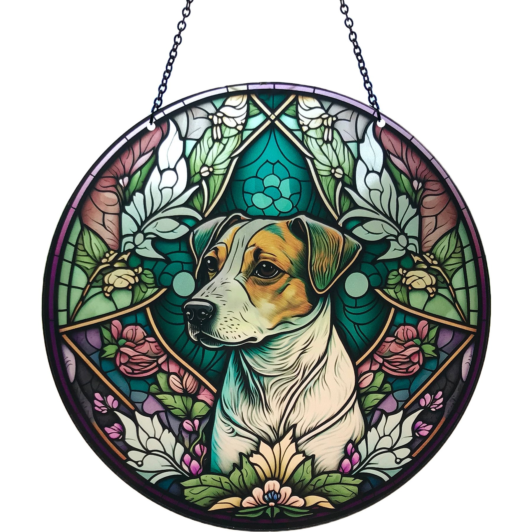 d'ears Jack Russell Suncatcher
