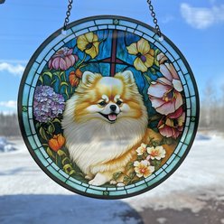 d'ears Pomeranian Suncatcher slide 2 of 2