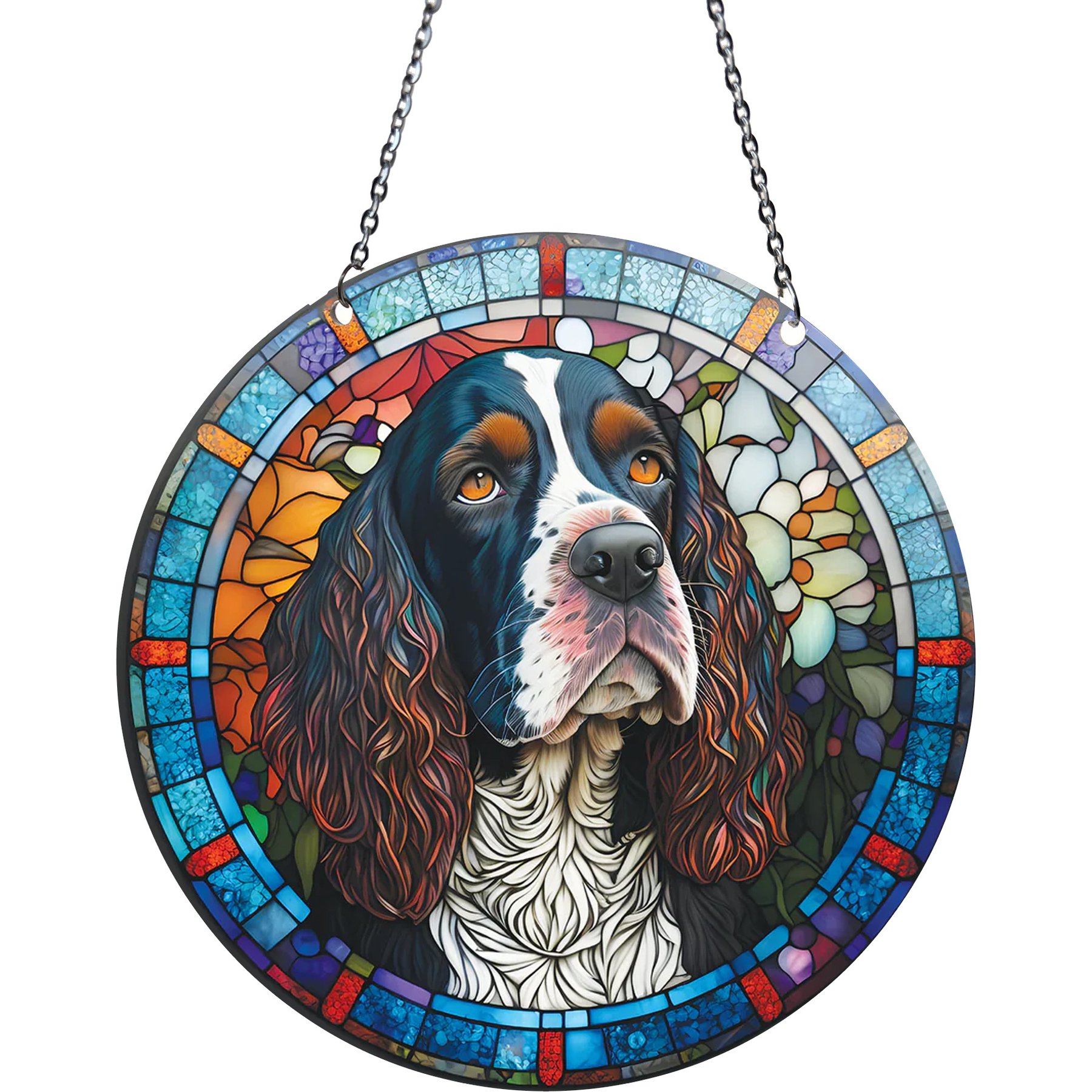 d'ears Springer Spaniel Suncatcher