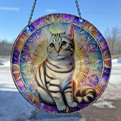 d'ears Tabby Cat Suncatcher slide 2 of 2