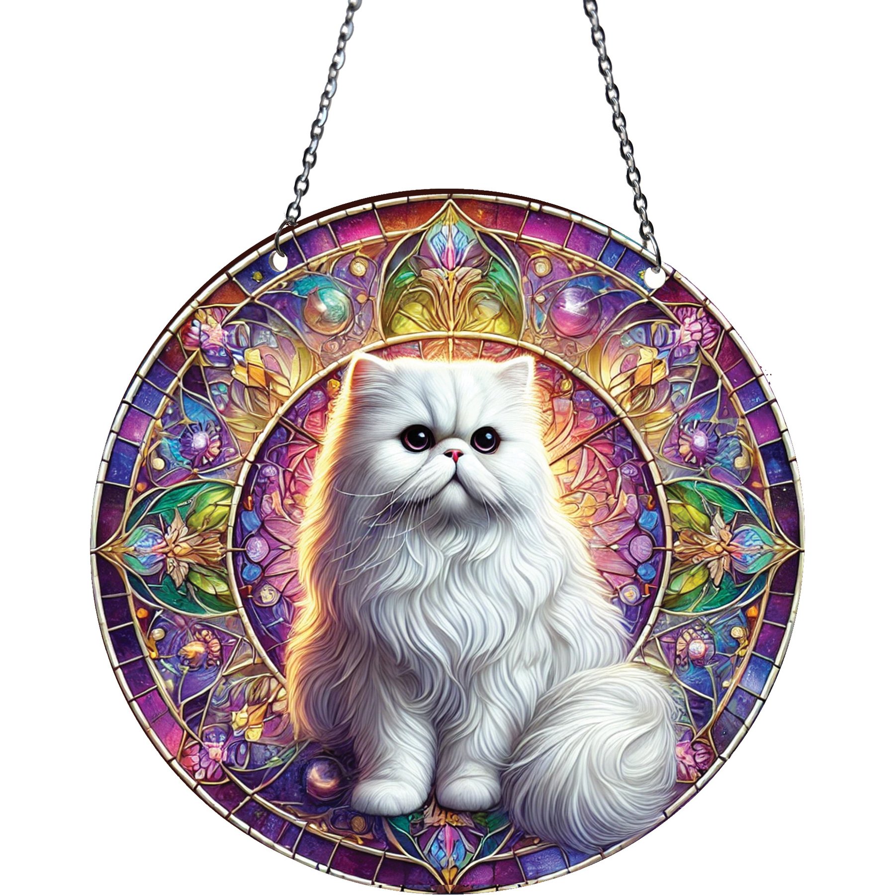 d'ears Persian Cat Suncatcher