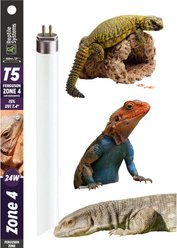 Reptile Systems T5 Ferguson Zone 4 15% HO UVB Desert Plus Reptile Lamp, 22-in, 24-watt