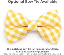 Made By Cleo Picnic Adjustable Cat Collar, 8 to 13-in neck, 1/2-in wide slide 2 of 4