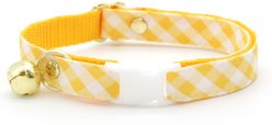 Made By Cleo Picnic Adjustable Cat Collar, 8 to 13-in neck, 1/2-in wide