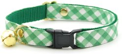 Made By Cleo Derby Adjustable Cat Collar, 8 to 13-in neck, 1/2-in wide