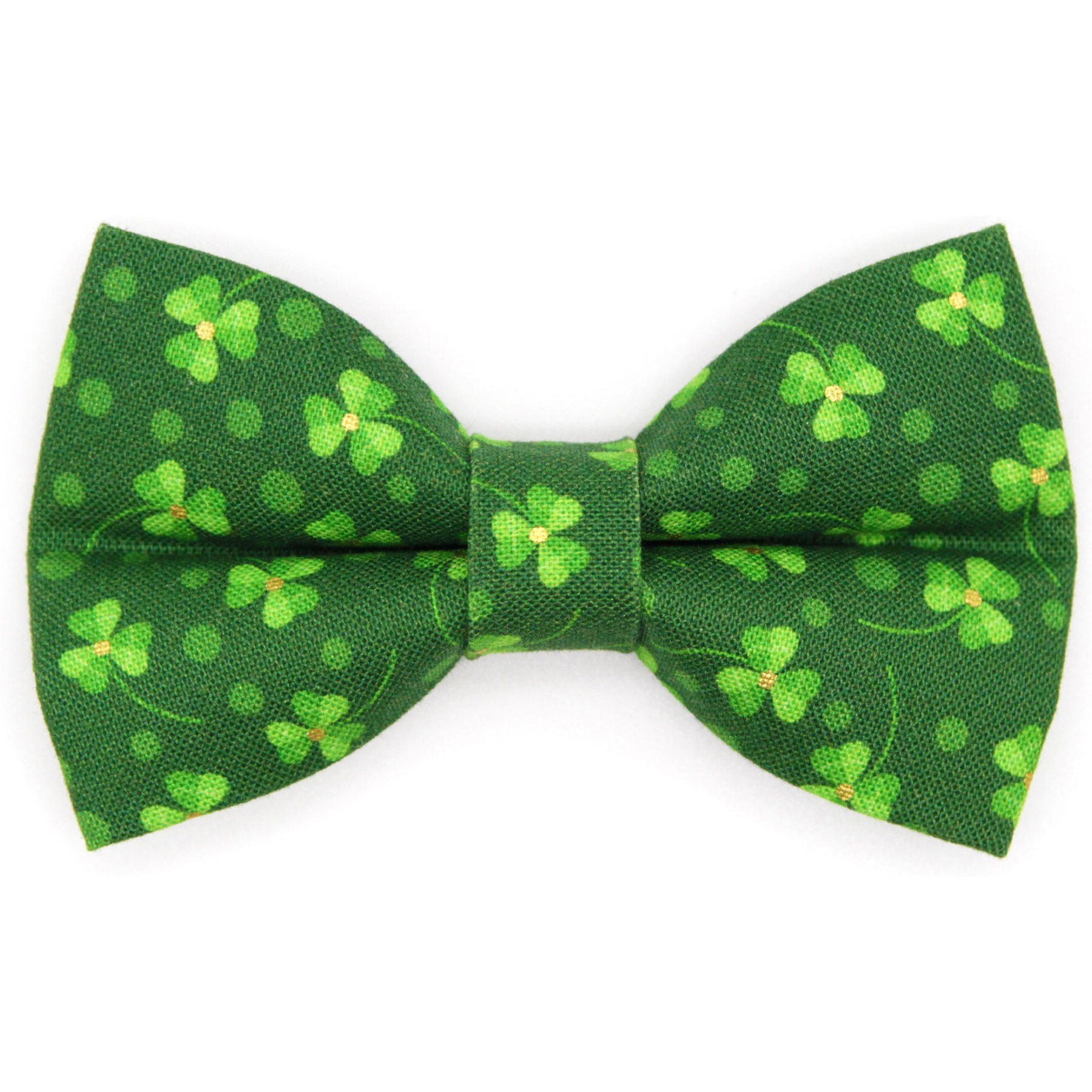 Made By Cleo Shamrock Toss Bow Tie for Small Dogs & Cats