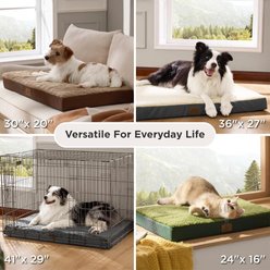 Bedsure Orthopedic Waterproof Dog & Cat Bed, Black, X-Large Crate slide 2 of 8