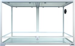 REPTI ZOO Full Tempered Glass Double Swing Doors Reptile Terrarium, 60-gal