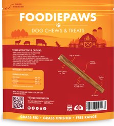 Foodiepaws 6-in Beef Bully Sticks Dog Treats, 25 count slide 2 of 8