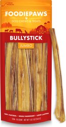 Foodiepaws 12-in Jumbo Beef Bully Sticks Dog Treats, 10 count