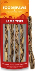 Foodiepaws 12-in Lamb Tripe Sticks Natural Dog Chew Treats, 4 count slide 1 of 8