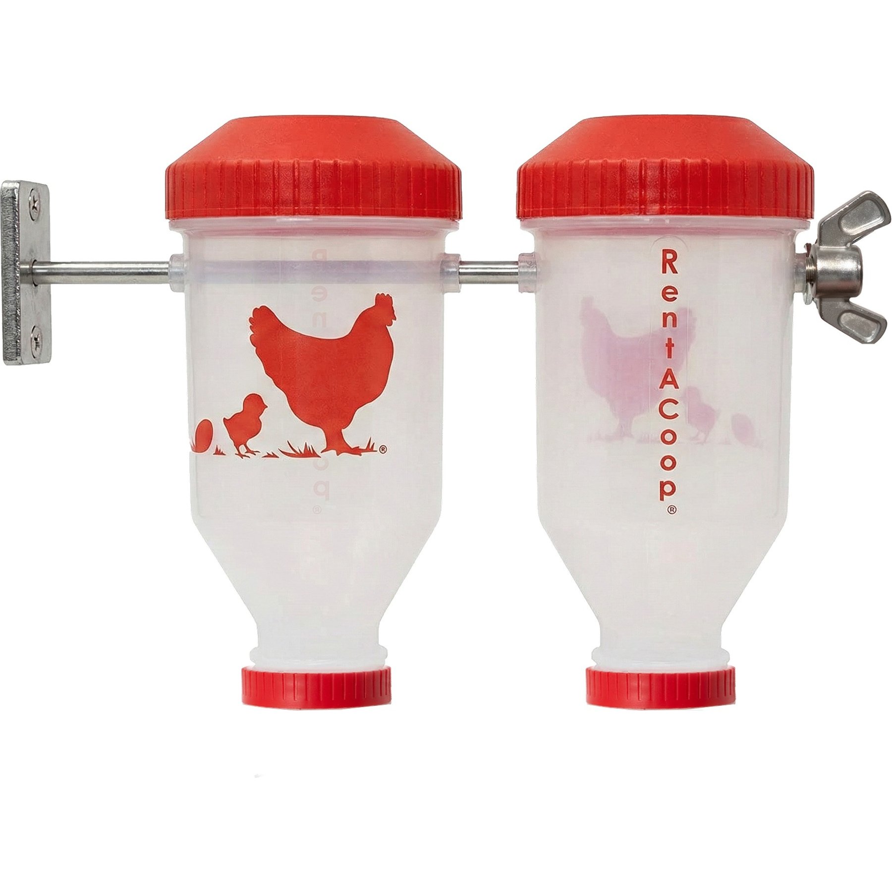 RentACoop Chicken Treat Dispenser Tubes, 2 count