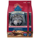 Blue Buffalo Wilderness Salmon Recipe High-Protein Adult Dry Dog Food, 24-lb bag