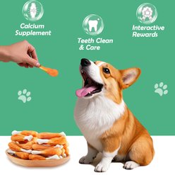 PetPuro Chicken Leg Natural Chew Dog Treats, 10.6-oz bag slide 2 of 7