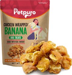 PetPuro Chicken Banana Jerky Dog Treats, 10.6-oz bag slide 2 of 9