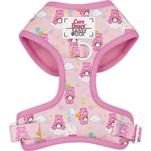 Sassy Woof Care Bears Cheer Bear Adjustable Dog Harness, Medium: 18 to 25-in chest