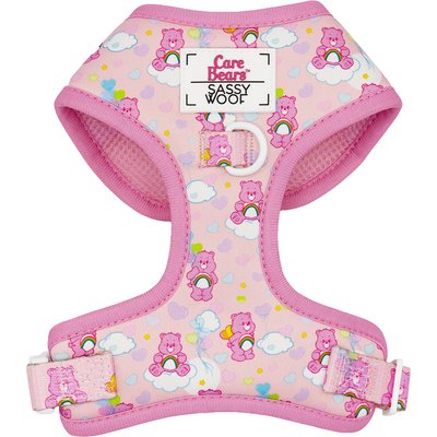Sassy Woof Sassy Woof Care Bears Cheer Bear Adjustable Dog Harness, Medium: 18 to 25-in chest