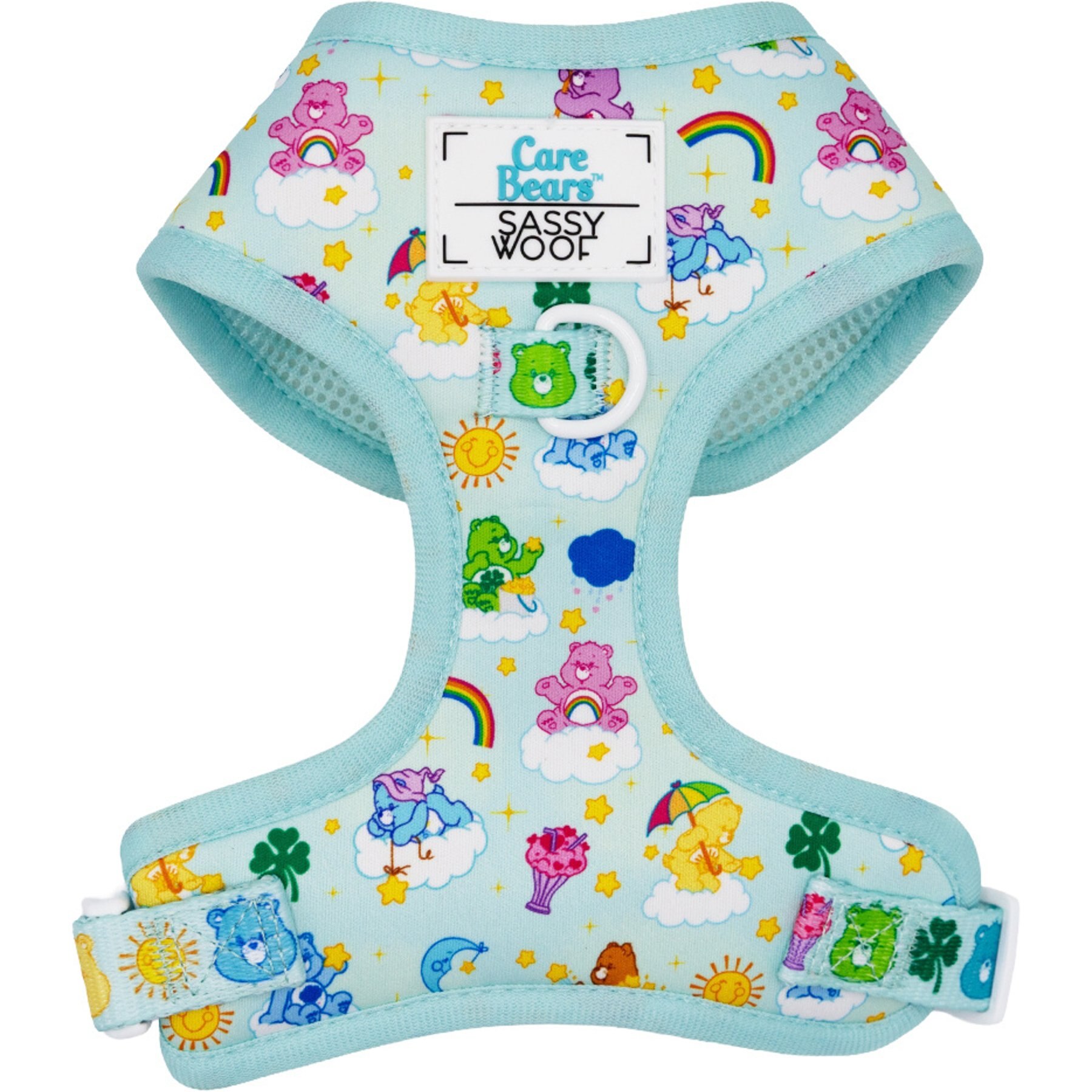 Sassy Woof Care Bears Care-a-Lot Adjustable Dog Harness, X-Large: 24 to 35-in chest
