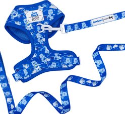Sassy Woof Care Bears Grumpy Bear Dog Harness & Leash, X-Small: 14 to 19-in chest